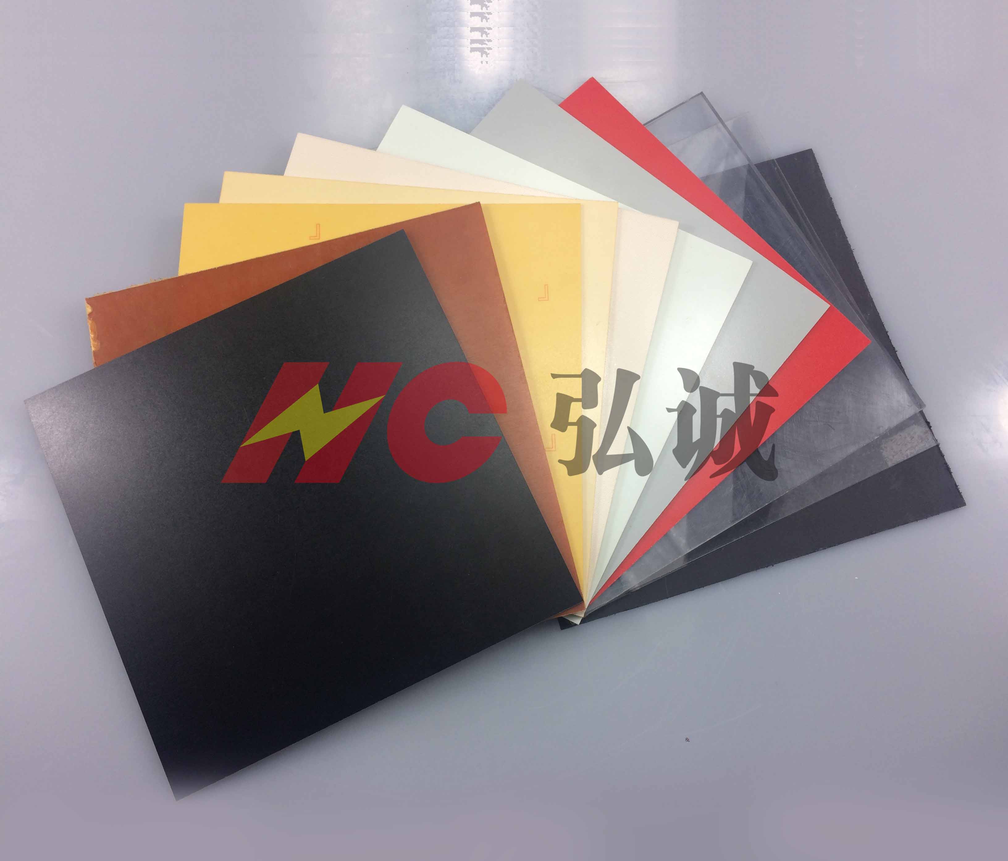 透明PC/黑电木/橘红色电木